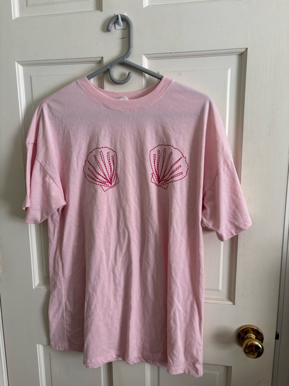 Pink Shell Graphic Tee